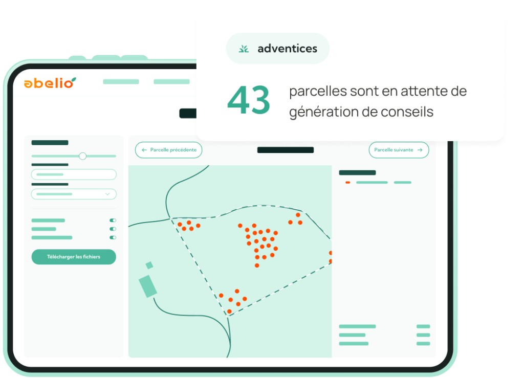 Détection et élimination des adventices